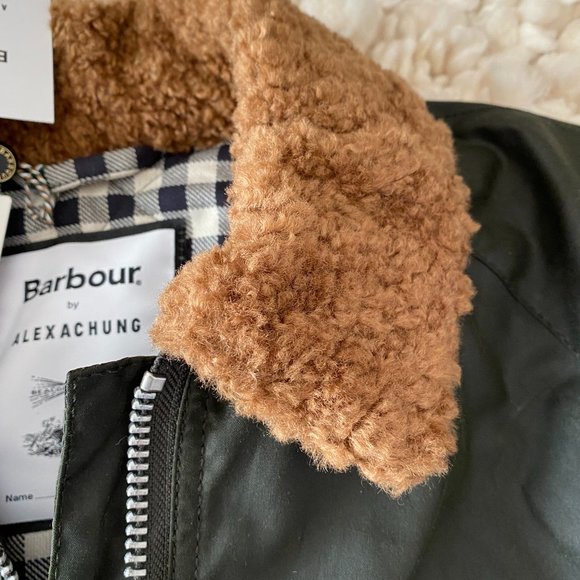 NWT BARBOUR X ALEXACHUNG FLOYD JACKET